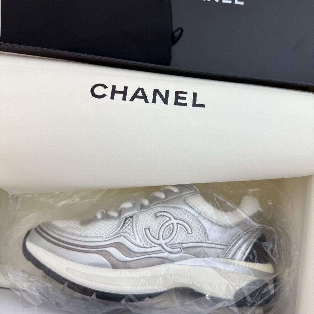 Chanel Women's White Sneakers